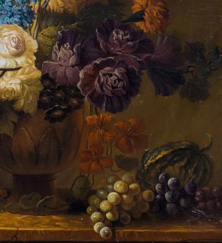 17th Century Dutch Old Master Still Life Flowers Rachel RUYSCH (1664 - 1750) 6