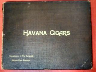 Cigar Havana Cigars Book On History Of Havana Cigars 1910 Rare Goldenhill3898