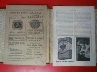 CIGAR HAVANA CIGARS BOOK ON HISTORY OF HAVANA CIGARS 1910 RARE GOLDENHILL3898 2