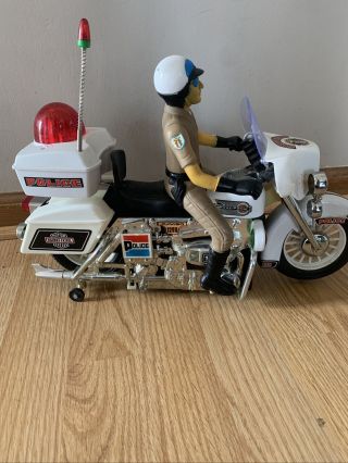 Toy Police Highway Patrol Motor Cycle Jumbo 1200 / Jumbo Sa - 170 Vintage