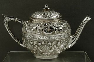 Gorham Sterling Tea Set  1879 PERSIAN PATTERN 4
