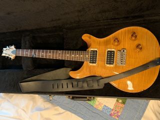 2006 Vintage Prs Paul Reed Smith Ce 24 Guitar,  Roswd.  Fret,  Maple Top,  Amber