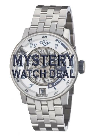 Mystery Gv2 By Gevril Men’s Swiss Watch For $299 - Retails Up To $3395