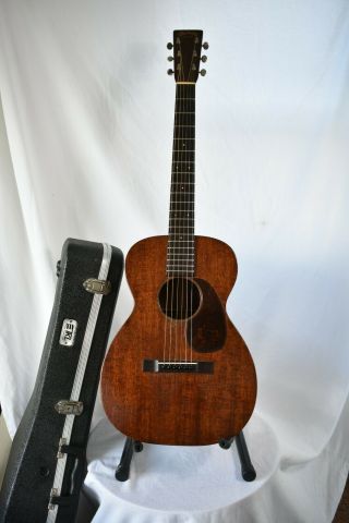 Barn Find Vintage Martin 0 - 17 1936 Acoustic Guitar Dark Wood With Case