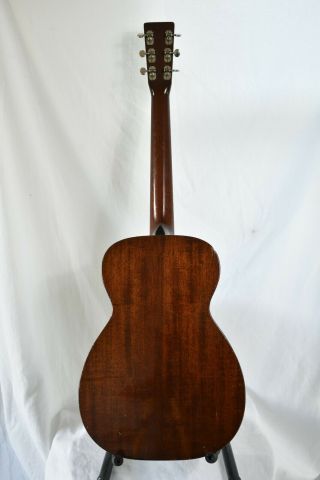 Barn find Vintage Martin 0 - 17 1936 Acoustic Guitar Dark Wood with Case 2