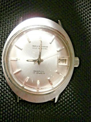 Waltham Automatic 17 Jewel Men’s Vintage Mechanical Wristwatch