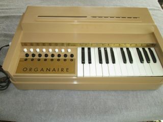 Vintage Organaire Electric Chord Organ Pre - Owned