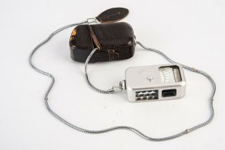 Vintage Minox Light Meter For A S I Iii Cameras With Case Parts V10