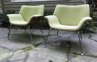 Herman Miller Swoop Chairs,  Exc. ,  Designed By Brian Kane Mcm