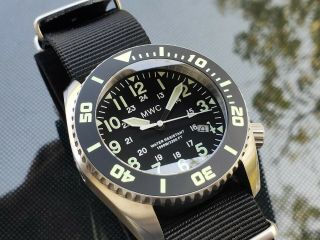 Mwc " Depthmaster " 1000m Military Divers Watch Automatic