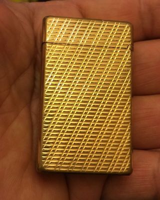 Vintage ST.  DuPont Gold Plated Ligne1 Made In France 3