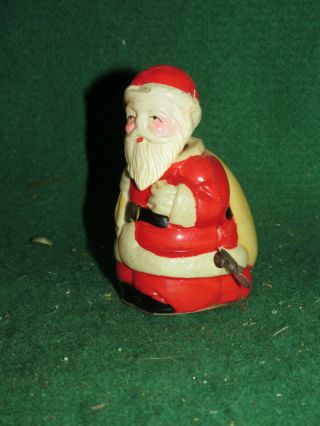 Vintage Celluloid Windup - Santa Claus - Occupied Japan - 1940 