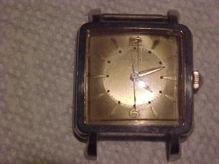 Vintage Eterna - Matic Automatic 17j Stainless Steel Case Watch 3655115 Running