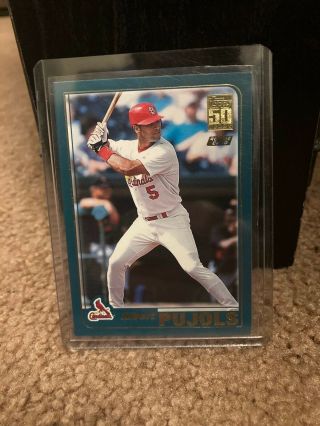 2001 Topps Traded Albert Pujols T247 Rookie Rc - Near