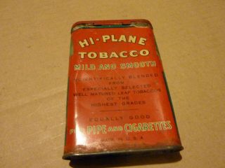 Vintage Hi - Plane Pocket Tobacco Tin 3