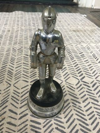 Vintage,  Knight/suit Of Armor Table Lighter.  8 1/4”.