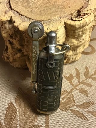 Vintage Imco Sliding Trench Lighter Austria Pat 105107 No.  4000 Ww1