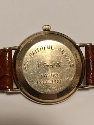 VINTAGE 1966 Longines Grand Prize Automatic Admiral Case Wrist Watch 10K GF 3