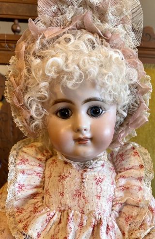 Antique 16” DEP Jumeau Bebe On Body Perfect French Bisque Doll 2