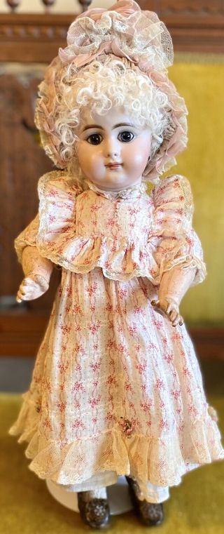 Antique 16” DEP Jumeau Bebe On Body Perfect French Bisque Doll 3