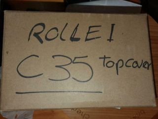 Vintage Rollei C35 top cover plates x 26 as per image 2
