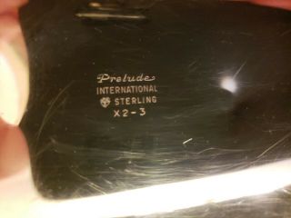 International Prelude 9 Piece Sterling Silver Tea,  Coffee Set 7lbs 4