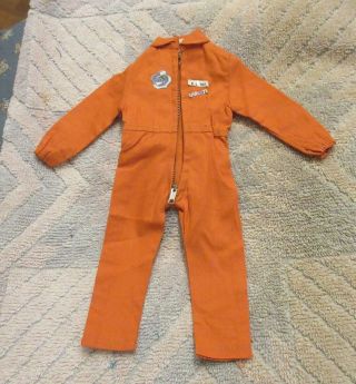 Gi Joe Orange Jump Suit Hasboro Vintage