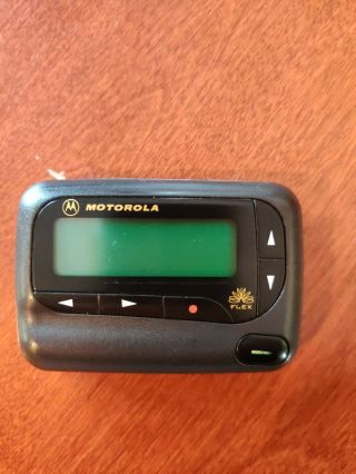 Motorola Flex Alphanumeric Pagers Great Fire Pager Or Ems Pager Vintage