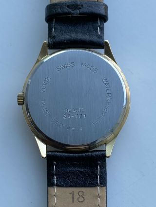 Vintage Gents Gold Plated Quartz Mondia (Zenith) Dress Watch ESA ETA 954.  112 2