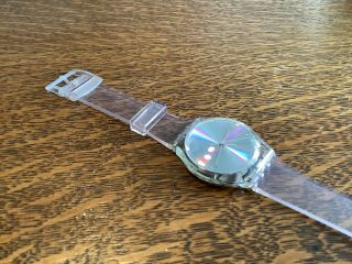 Swatch Time To Dance Jelly Clear Bubble Gent 34mm Fun