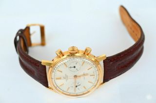 Breitling Top Time Ref 2004 18k Yellow Gold Chronograph 1960 