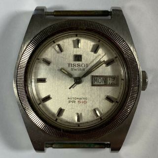 Tissot Pr 516 Swiss Automatic Calendar Day Date Vintage Watch 35mm Width