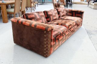 Milo Baughman for Thayer Coggin Sofa Couch Mid Century Modern 1970 ' s 2