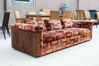 Milo Baughman for Thayer Coggin Sofa Couch Mid Century Modern 1970 ' s 5