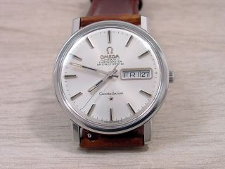 Omega Constellation Chronometer Men ' s Automatic Day Date Watch 2