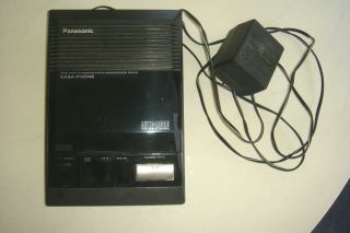 Vtg Panasonic Kx - T1624 Easa Phone Auto Logic Micro Cassette Answering Machine Ac