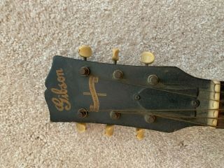 Antique/Vintage Gibson Acoustic Guitar with Banner CA 1943 2