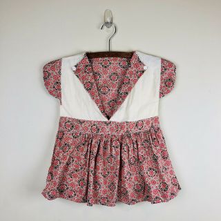 Vintage Handmade Little Dress Clothes Pin Bag Holder Organizer Laundry Room