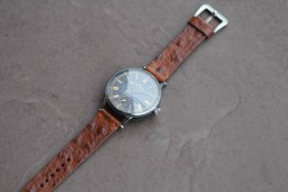 Vintage Large Patek Philippe & Co Wrist Watch Art Decorated Movement