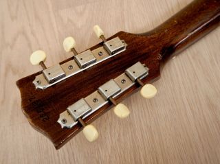 1964 Gibson LG - 1 Vintage Acoustic Guitar Sunburst w/ Upgrade Bridge,  Case 5