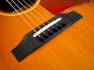 1964 Gibson LG - 1 Vintage Acoustic Guitar Sunburst w/ Upgrade Bridge,  Case 6