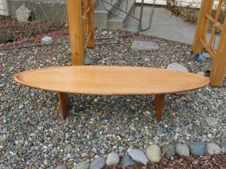 T.  H.  Robsjohn Gibbings Surfboard Coffee Table Widdicomb Vintage 1959 Model 3304