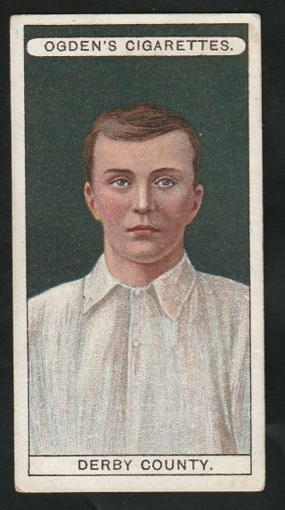 Ogdens Tobacco Football Club Colours 1906 Derby County Steve Bloomer