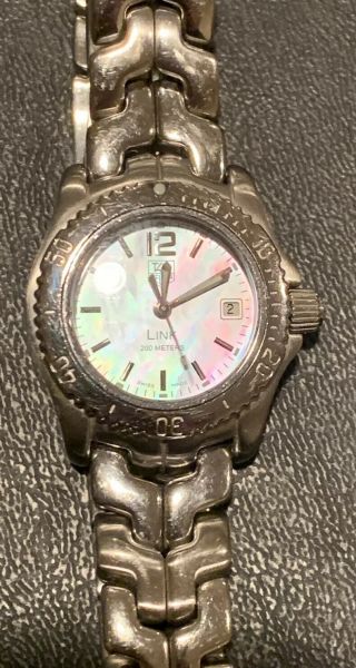 Tag Heuer Link Wt141g Women’s Watch Mother Of Pearl