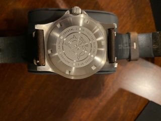 Glycine Mens Combat Sub Vintage (GL0263) 42mm With Leather Strap 4