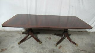 Henkel Harris 2296a Dining Room Table 8 Ft 144 " Leaves Banquet Pads $22,  225