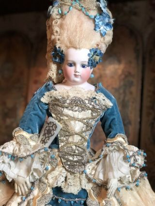 Incredible Antique French Fashion Doll Poupee Barrios.  Carmel Doll Shop