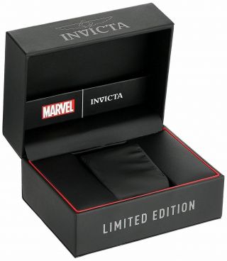Invicta Marvel Iron Man Limited Men ' s 52mm Swiss Chronograph Watch 28421 RARE 5