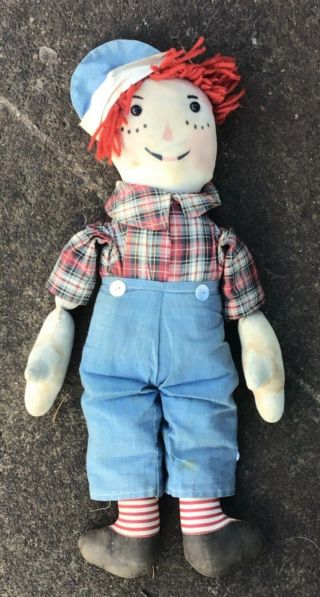 Antique 1920s Volland Raggedy Andy Doll