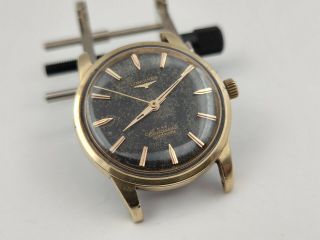 Vintage Longines Conquest Automatic 9044 1 Gold Plated - Needs Service / Repairs